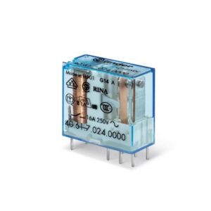 FINDER - Relais circuit imprimé 1RT 16A 24V DC