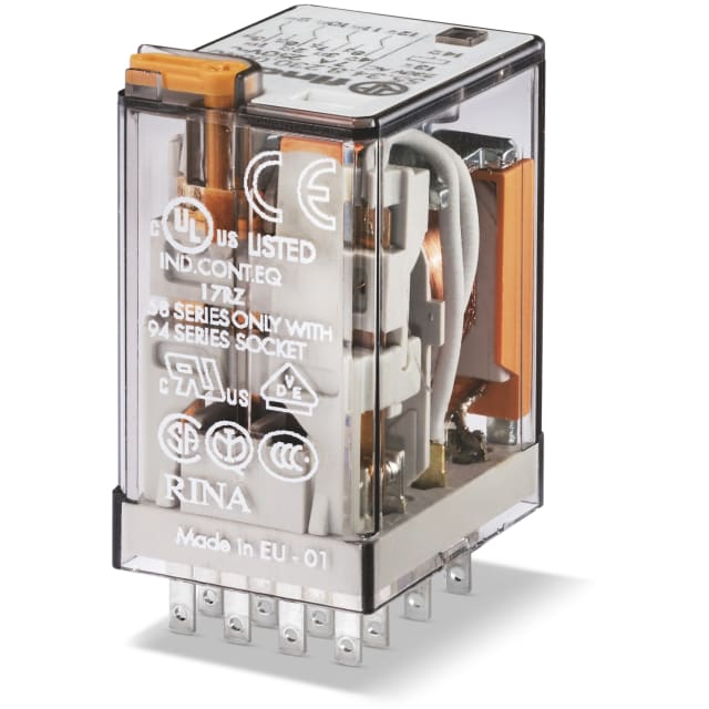 FINDER - Relais industriel 4RT 7A 24V DC FINDER - Relais industriel 4RT 7A 24V DC