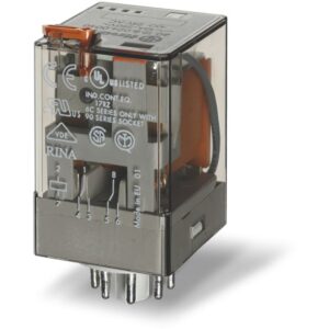 FINDER - Relais industriel octal 2RT 10A 24V DC