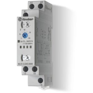 FINDER - Tempo 6 fonctions multitension 1RT 16A 12-240V AC/DC