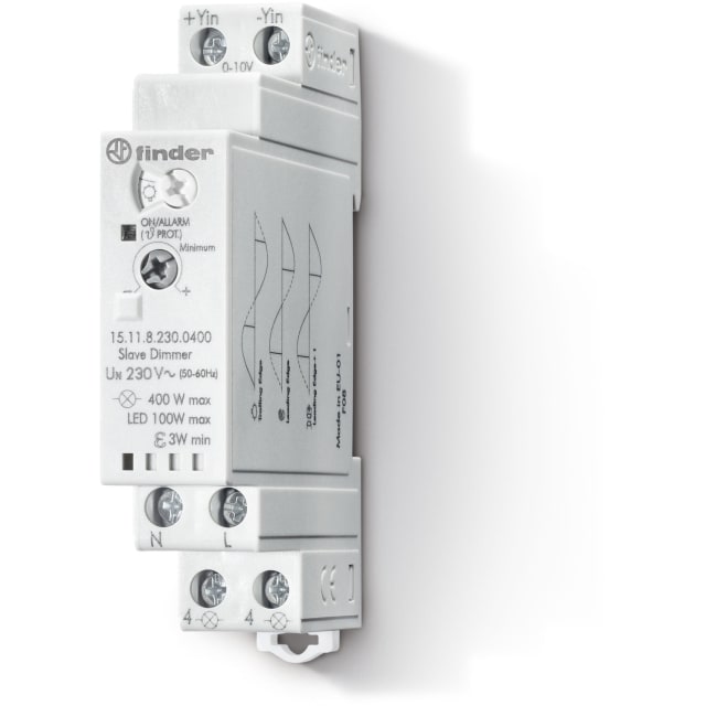 FINDER - Variateur de lumière modulaire type Esclave 230V AC FINDER - Variateur de lumière modulaire type Esclave 230V AC