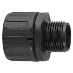 FLEXICON - Raccord en plastique FPA M20 gris IP66 - 79004030