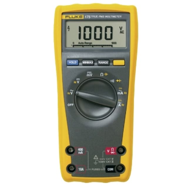 FLUKE - Fluke 175 Multimètre numérique TRMS max. 1000V AC/DC - 10 A AC/DC - 1592901 FLUKE - Fluke 175 Multimètre numérique TRMS max. 1000V AC/DC - 10 A AC/DC - 1592901