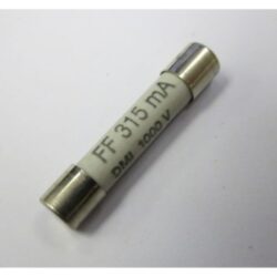 Fusible rapide 315 mA 1000 V 6,35 x 32 mm, configuration visible