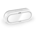 FRIEDLAND - Bouton RF horizontal blanc + porte-étiquette - DCP911