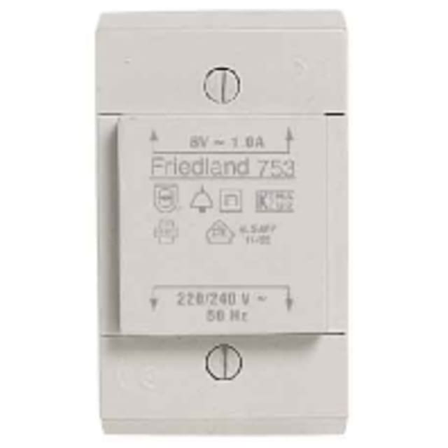 FRIEDLAND - Transfo sonnerie 240V 8V 1A plat - D753 FRIEDLAND - Transfo sonnerie 240V 8V 1A plat - D753