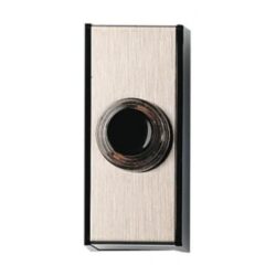 FRIEDLAND - bouton poussoir 1-24V AC/DC 2A métallique gris argenté noir bouton poussoir - D611
