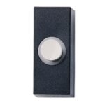 FRIEDLAND - bouton poussoir 8V 2A illuminé noir blanc avec bouton poussoir blanc - D534