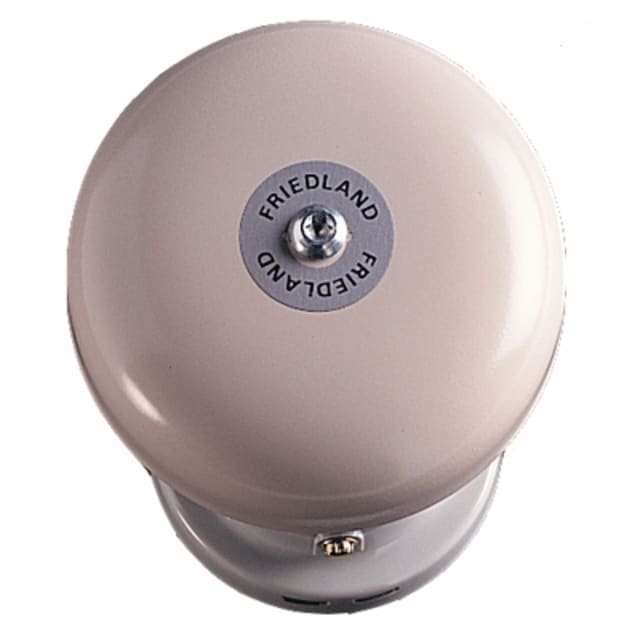 FRIEDLAND - sonnette d'alarme 12VAC 100 dB gris diam. 154mm - 56-012 FRIEDLAND - sonnette d'alarme 12VAC 100 dB gris diam. 154mm - 56-012