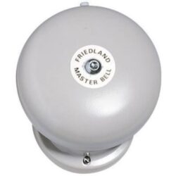 Détails visibles de Sonnette d’alarme 230 V 100 dB grise Ø 154 mm 56-230 pour Sirènes