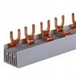 FTG Kamgeleiders - EV Eurovario L1/L2/L3/N*4=16 + L1 4 PH Fourche 10mm² 18modules - E50.418.101