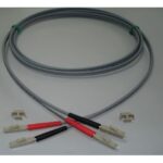 FUMO COMMUNICATIONS - LC duplex LC duplex fiber patchcord multimode 50/125 OM3 longueur 3m gris - 691-28E28-3