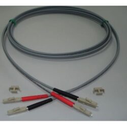 FUMO COMMUNICATIONS - LC duplex LC duplex fiber patchcord multimode 50/125 OM3 longueur 3m gris - 691-28E28-3