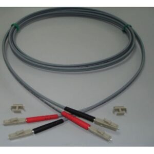 FUMO COMMUNICATIONS - LC duplex LC duplex fiber patchcord multimode 50/125 OM3 longueur 3m gris - 691-28E28-3