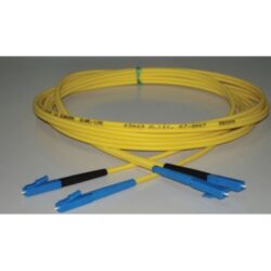 FUMO COMMUNICATIONS - LC duplex LC duplex fiber patchcord singlemode 9/125 OS2 longueur 1m jaune - PT/DX-LCLC-SM-1