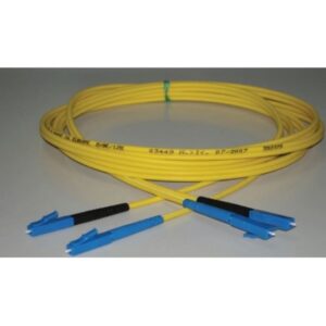 FUMO COMMUNICATIONS - LC duplex LC duplex fiber patchcord singlemode 9/125 OS2 longueur 1m jaune - PT/DX-LCLC-SM-1