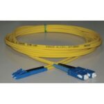 FUMO COMMUNICATIONS - LC duplex SC duplex fiber patchcord singlemode 9/125 longueur 2m jaune - 691-28A22-2