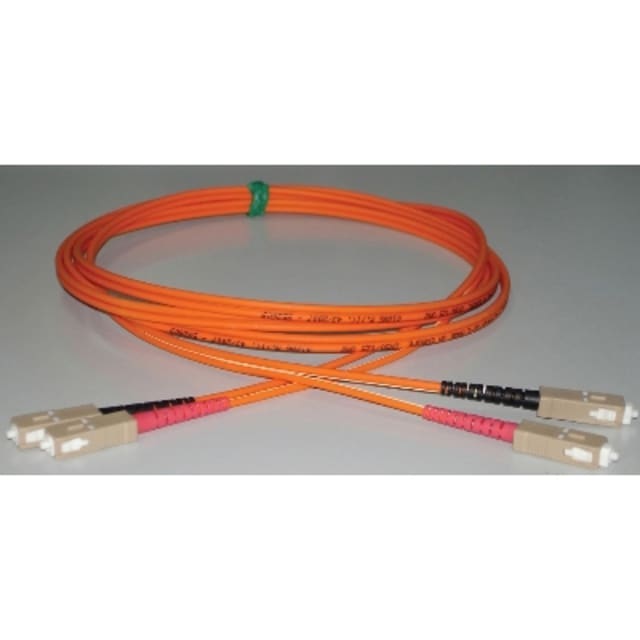 FUMO COMMUNICATIONS - SC duplex SC duplex fiber patchcord multimode 50/125 OM2 longueur 2m orange - LLPTDXSCSC-50-2 FUMO COMMUNICATIONS - SC duplex SC duplex fiber patchcord multimode 50/125 OM2 longueur 2m orange - LLPTDXSCSC-50-2