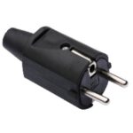 Famatel - Fiche Mâle Caoutchouc 10/16A-250 IP20 - 1106-BE