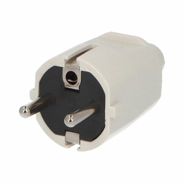 Famatel - Fiche Mâle Pvc 10-16A Blanc IP20 - 1105-BBE Famatel - Fiche Mâle Pvc 10-16A Blanc IP20 - 1105-BBE