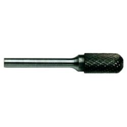 Fraise carbure cylindrique bout rond double coupe 10 x 19 mm