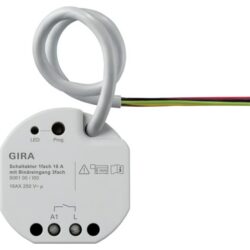 GIRA - Actionn. commut. 1x 16A enc. KNX Secure - 506100