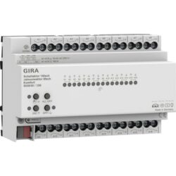 GIRA - Actionneur commutateur /store 16x/8x 16 A DIN Kmf KNX Secure - 503800