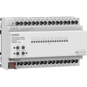 GIRA - Actionneur commutateur /store 16x/8x 16 A DIN Kmf KNX Secure - 503800