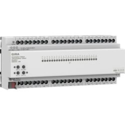 Détails visibles de Actionneur commutateur KNX Secure 16 A rail DIN pour Actionneurs et commutateurs