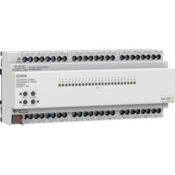 GIRA - Actionneur commutateur /store 24x/12x 16 A DIN Std KNX Secure - 503000