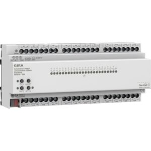 GIRA - Actionneur commutateur /store 24x/12x 16 A DIN Std KNX Secure - 503000