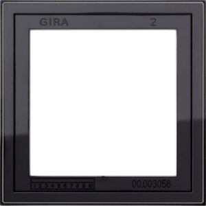 GIRA - Adaptateur de montage 1x Gira E2 noir - 131105
