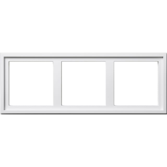 GIRA - Adaptateur de montage 3x Gira E2 blanc - 131303 GIRA - Adaptateur de montage 3x Gira E2 blanc - 131303