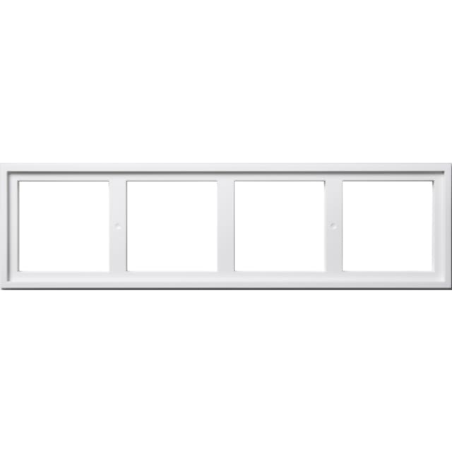 GIRA - Adaptateur de montage 4x Gira E2 blanc - 131403 GIRA - Adaptateur de montage 4x Gira E2 blanc - 131403