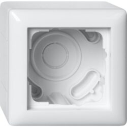 GIRA - Boîtier AP 1x Standard 55 blanc - 106103
