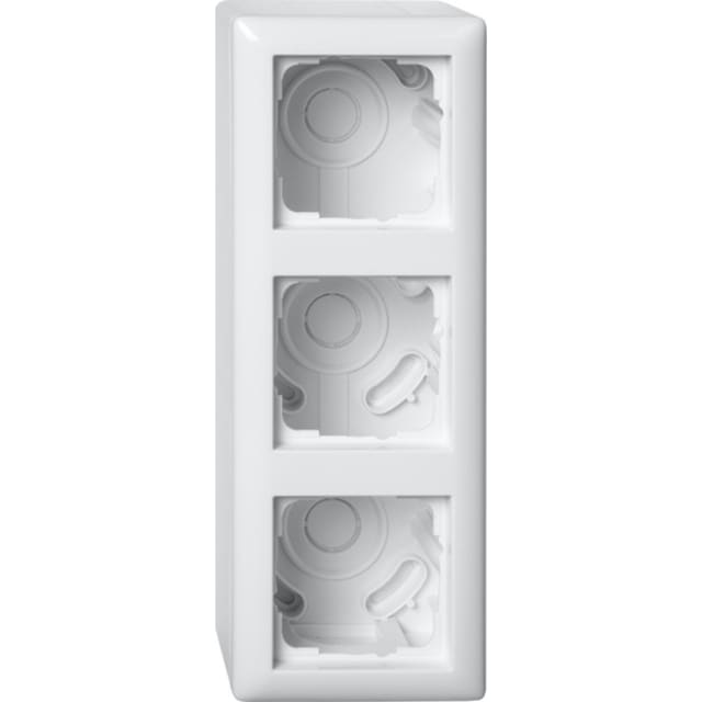 GIRA - Boîtier AP + cadre 3x Standard 55 blanc - 106303 GIRA - Boîtier AP + cadre 3x Standard 55 blanc - 106303