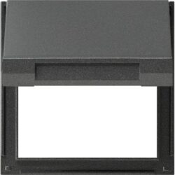 GIRA - Cadre adapt. clapet Gira TX_44 (IP44) anthracite - 065467