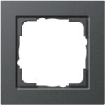 GIRA - Cadre finition 1x Gira E2 anthracite - 021123