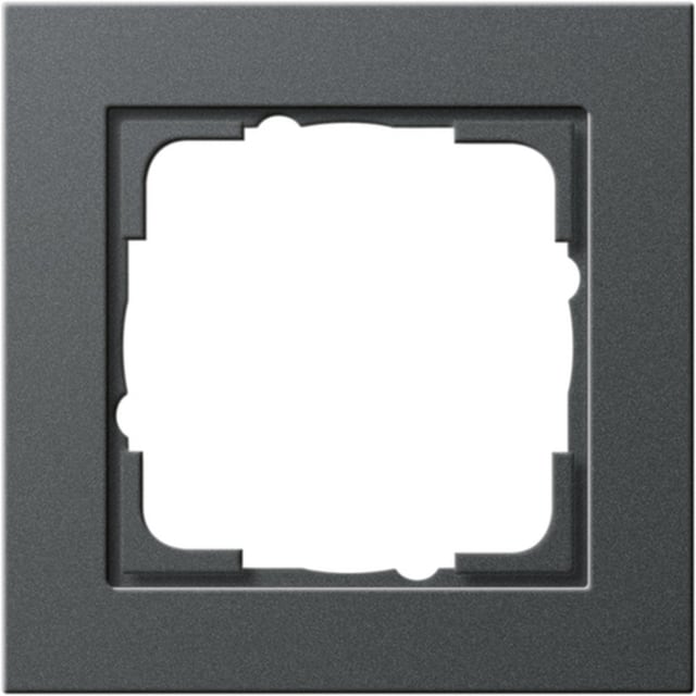 GIRA - Cadre finition 1x Gira E2 anthracite - 021123 GIRA - Cadre finition 1x Gira E2 anthracite - 021123