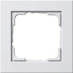 GIRA - Cadre finition 1x Gira E2 blanc s - 021122