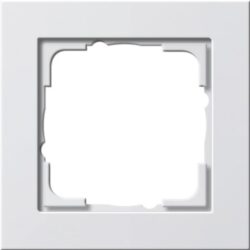 GIRA - Cadre finition 1x Gira E2 blanc s - 021122