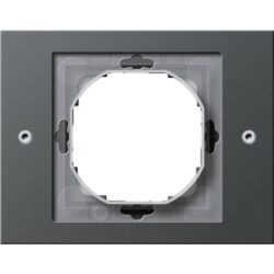 Cadre de finition TX_44 IP44 anthracite, configuration visible