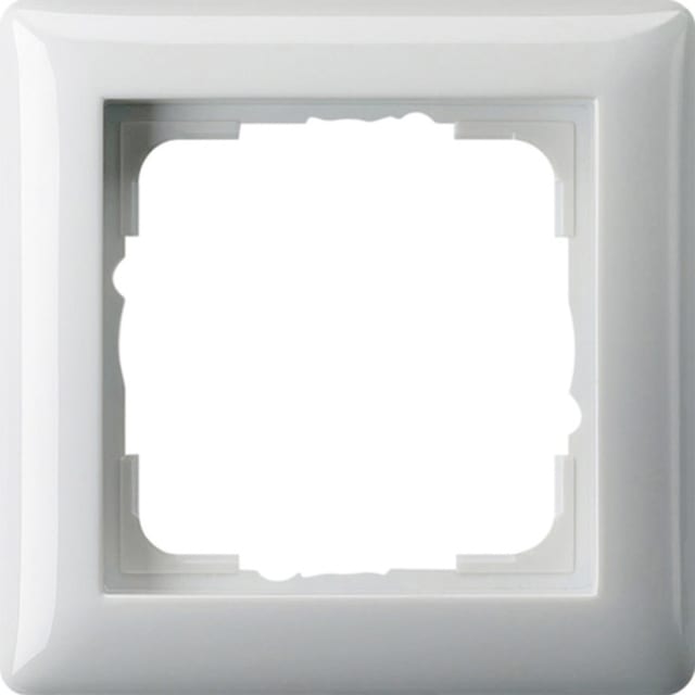 GIRA - Cadre finition 1x Standard 55 blanc - 021103 GIRA - Cadre finition 1x Standard 55 blanc - 021103