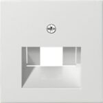 GIRA - Couvercle réseau UAE/IAE + réseau System 55 blanc s - 027027