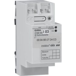 GIRA - Interf. données IP KNX rail DIN - 216800