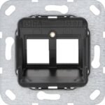 GIRA - Jack modulaire 1 2x Anneau de support - 560100