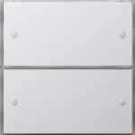 GIRA - KNX Tastsensor 3 Komfort 2x Gira F100 blanc - 2032112
