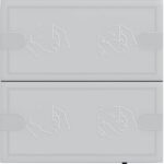 GIRA - KNX Tastsensor 4 Komfort 2x TS4 anthracite - 5002028