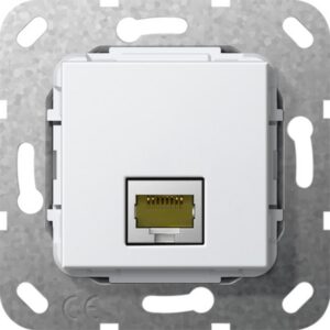 GIRA - MJ RJ45 Cat.6A 10 GB Module blanc - 569603