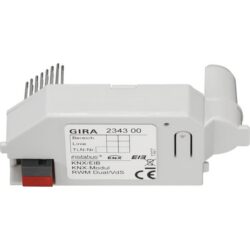 Module KNX pour détecteur de fumée Dual, configuration visible